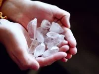 quartzo mais poderoso, quartzo branco