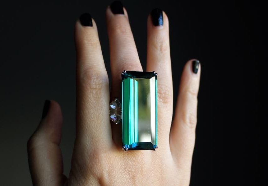 Indicolite, indigolita