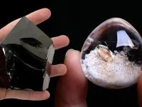 Preto Obsidiano e Quartzo Claro