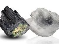 Turmalina Negra e Selenita