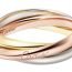 Principais Peças de Joalheria Cartier, Cartier Anel Trinity