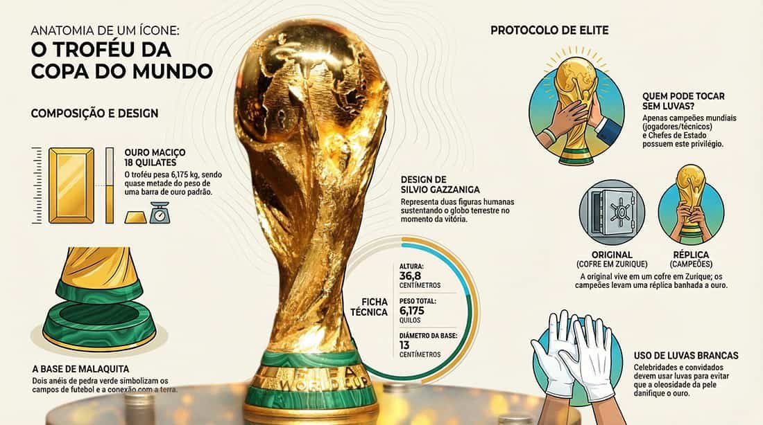 significado das pedras, taça da Copa do Mundo